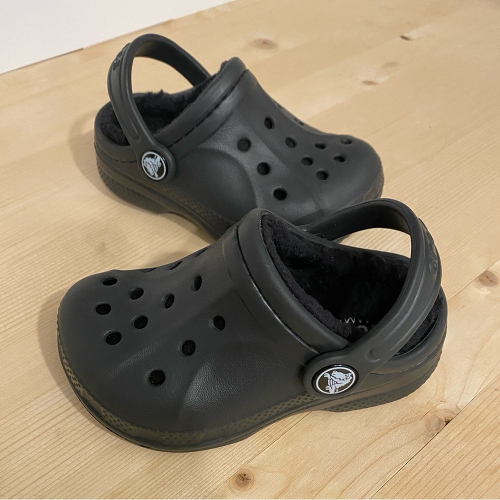 Crocs Toddler Kids Classic Lined Clogs US size 6C/7C Ralen 16245